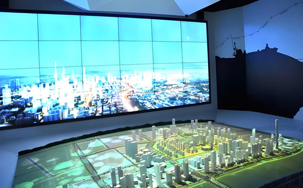 11月电子泾川泾川沙盘模型新进展：轩辕沙盘深化地形浮雕与数字交互融合